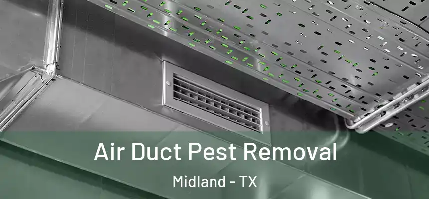 Air Duct Pest Removal Midland - TX